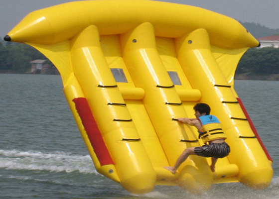 China Barco inflável amarelo dos peixes de vôo para o tubo do jogo da água do parque de diversões fornecedor