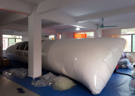 China Comercial brinquedo de salto inflável da água da gota de 12mL x de 3mW para o parque do Aqua fornecedor