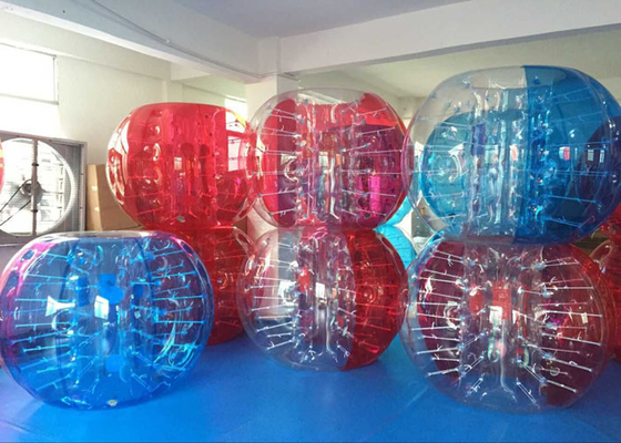 China Terno inflável comercial da bola de futebol da bolha do OEM para partidos do quintal fornecedor
