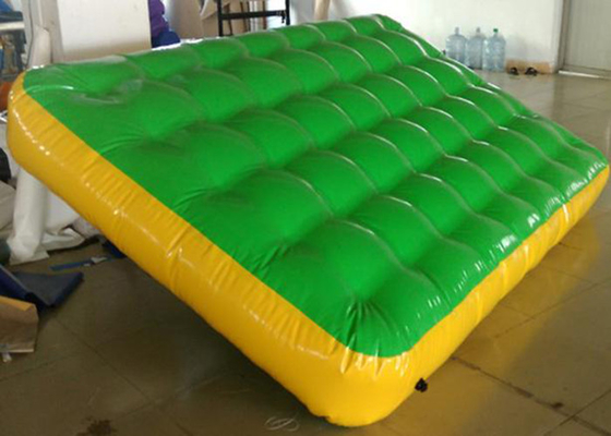 China Profissional que salta a esteira inflável do trampolim da trilha de ar da queda dos jogos fornecedor