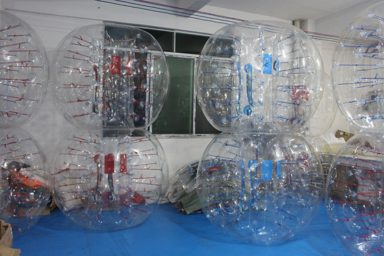 China PVC de 0.8mm CE inflável do futebol da bolha do zorb do corpo do diâmetro de 1,5 m fornecedor