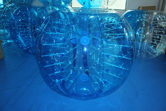 China Bola de futebol humana inflável do equipamento azul do futebol da bolha fornecedor
