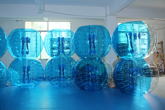 China Futebol inflável 1.8mDia transparente da bolha da bola abundante inflável fornecedor