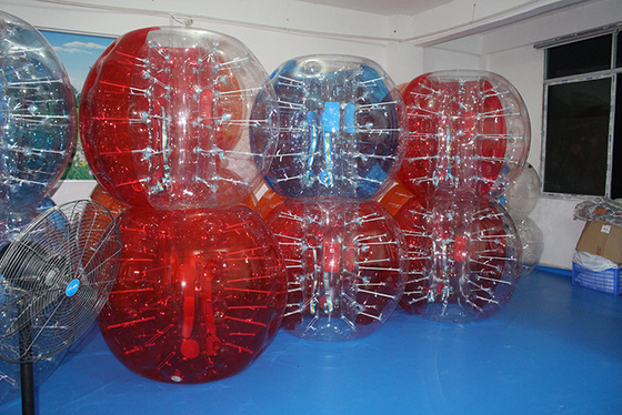 China Colisão inflável da bola da barriga do futebol inflável vermelho da bolha dos adultos fornecedor