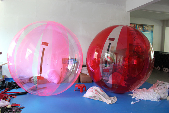 China Caminhada brandamente inflável do PVC/TPU da água da bola na resistência de água tóxica não - fornecedor
