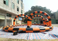 Campo de esportes inflável do PVC de Plato 0.55mm, trilha 22mL*15mW*4mH da bola do hamster de Inflatabel fornecedor