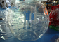 Futebol inflável da bolha da cor transparente, futebol da bola da bolha do ser humano de 0.8mm fornecedor