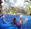 Bola inflável de passeio do hamster das bolas da água dos jogos dos esportes da praia para seres humanos fornecedor