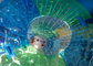 Bola de rolamento inflável azul da água para jogos exteriores infláveis do parque do Aqua fornecedor