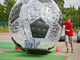 Bola inflável vermelha personalizada de Zorb, bola inflável do hamster de Zorb da associação fornecedor