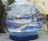 Barraca clara inflável personalizada da abóbada dos globos da neve do Natal fora fornecedor
