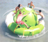 Barco inflável louco do disco do UFO da categoria comercial para o jogo da água fornecedor