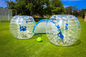 Bola de futebol inflável da bolha da cor transparente, diâmetro bola humana da bolha de 1,5 M fornecedor