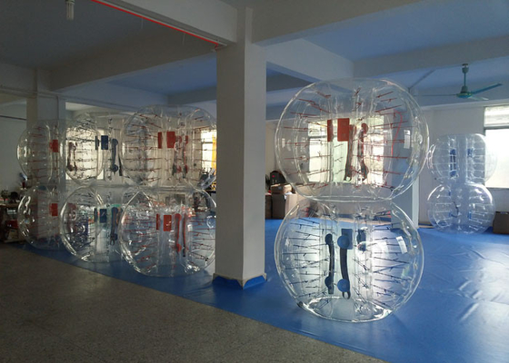China Bolas humanas da bolha do tamanho do futebol inflável durável da bolha de TPU para adultos fornecedor