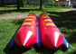 Barco de banana inflável dos peixes de vôo do parque inflável surpreendente da água com dois tubos 16 assentos fornecedor