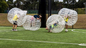 Futebol inflável da bolha das crianças/adultos bola abundante inflável do PVC de 0,8 - 1 milímetros fornecedor